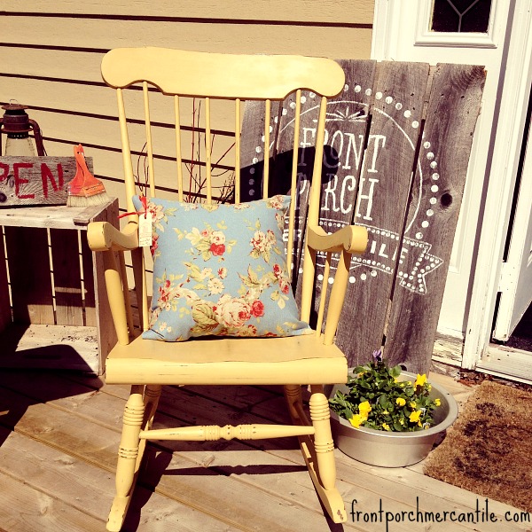 Mustard Seed Rocking Chair Frontporchmercantile.com