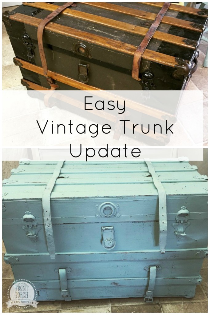 updated and reimagined trunk from Front Porch Mercantile