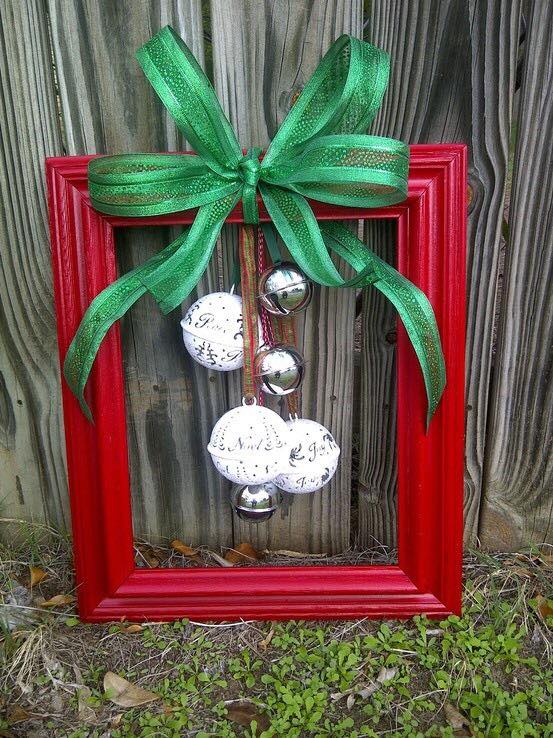 Christmas Frame Making at Front Porch Mercantile