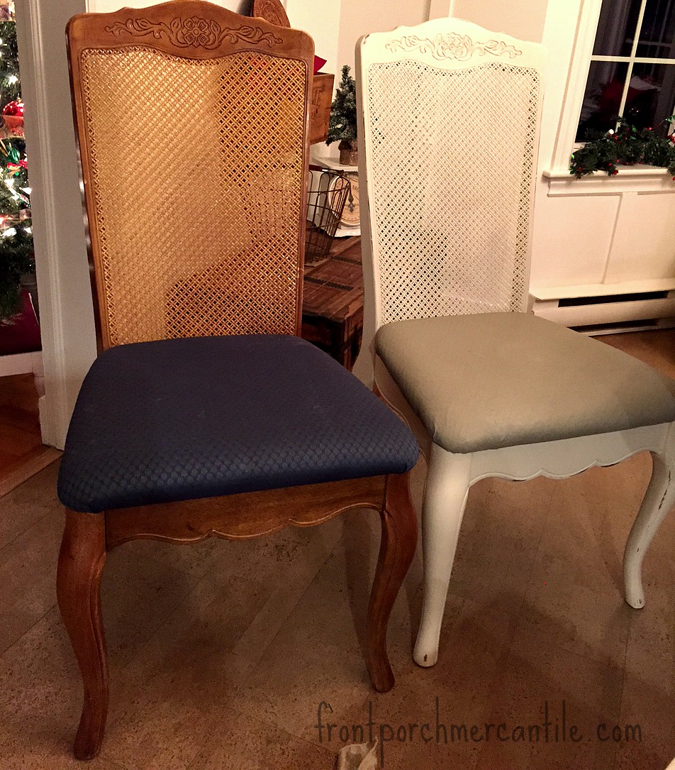 Dining Room Chair Before And After Front Porch Mercantile