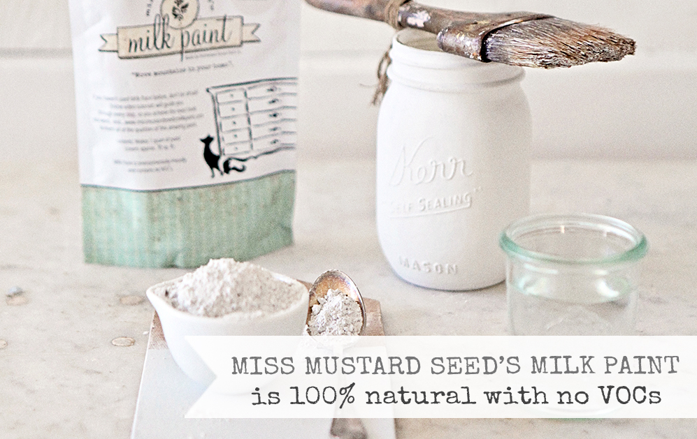 Miss Mustard Seed's Milk Paint - available at Front Porch Mercantile 