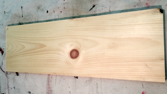 Turn a plain old board into a rustic barn board