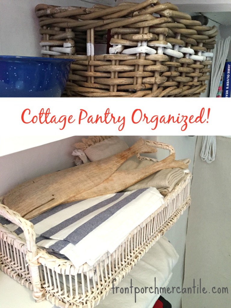 we cleaned and organized our cottage pantry in one afternoon with a very small budget