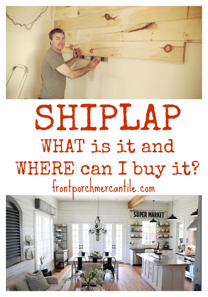 What IS shiplap?