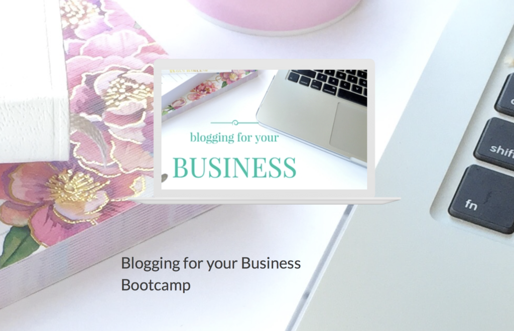 A great way to get started with blogging in your business is with this course